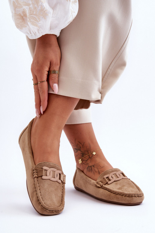 Moekad Seemisnahast mokassiinid pruunid värvi Rabell Moekad Seemisnahast mokassiinid pruunid värvi Rabell