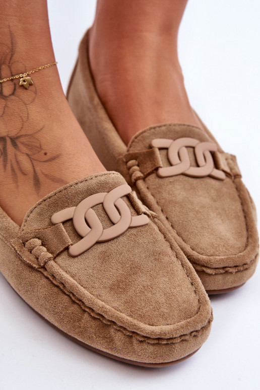 Moekad Seemisnahast mokassiinid pruunid värvi Rabell Moekad Seemisnahast mokassiinid pruunid värvi Rabell