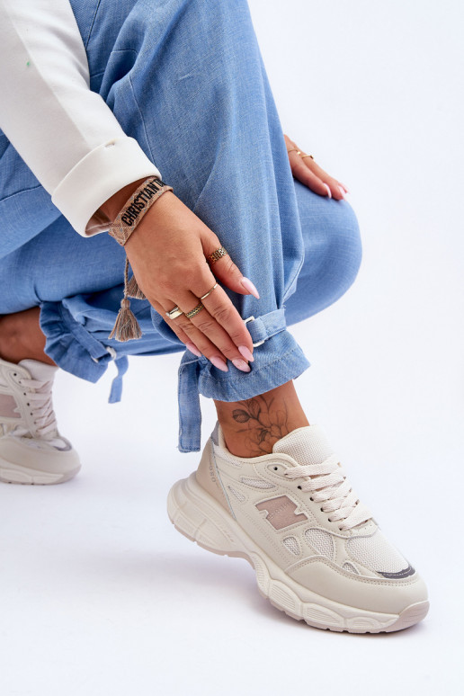 Moekad   spordijalatsid võrguga beeži värvi Venice