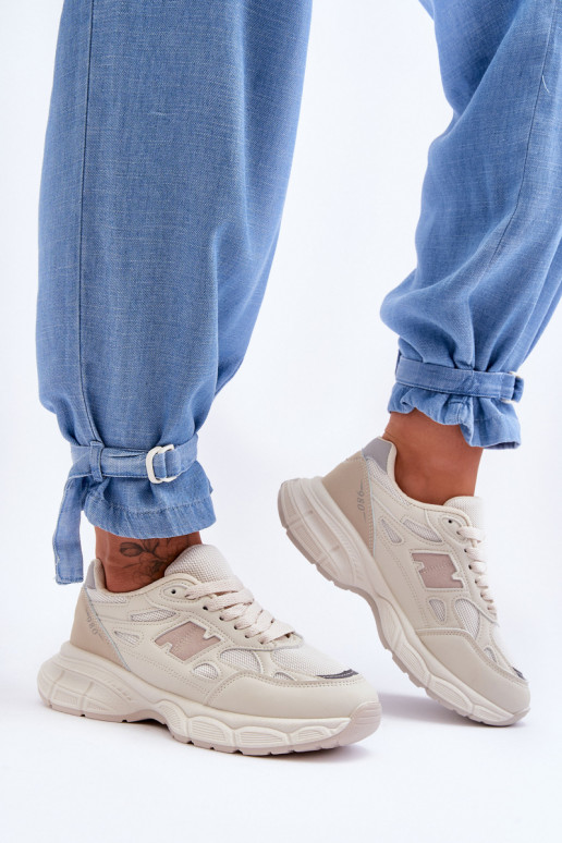 Moekad   spordijalatsid võrguga beeži värvi Venice