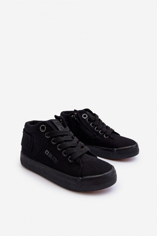 Laste jalanõud Klassikalise mudeli vabaajajalatsi Big Star LL374001 mustad