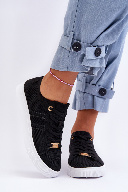 nööritavad vaba aja jalatsid mustad Etna nööritavad vaba aja jalatsid mustad Etna