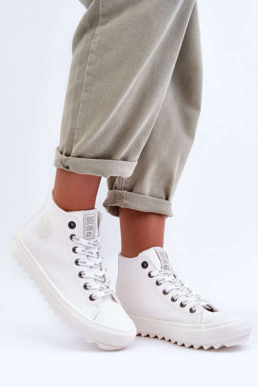 naiste saapad Big Star  voodriga valget värvi GG274108 naiste saapad Big Star  voodriga valget värvi GG274108