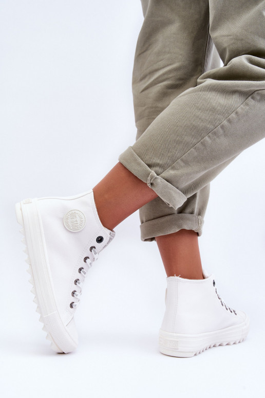 naiste saapad Big Star  voodriga valget värvi GG274108 naiste saapad Big Star  voodriga valget värvi GG274108