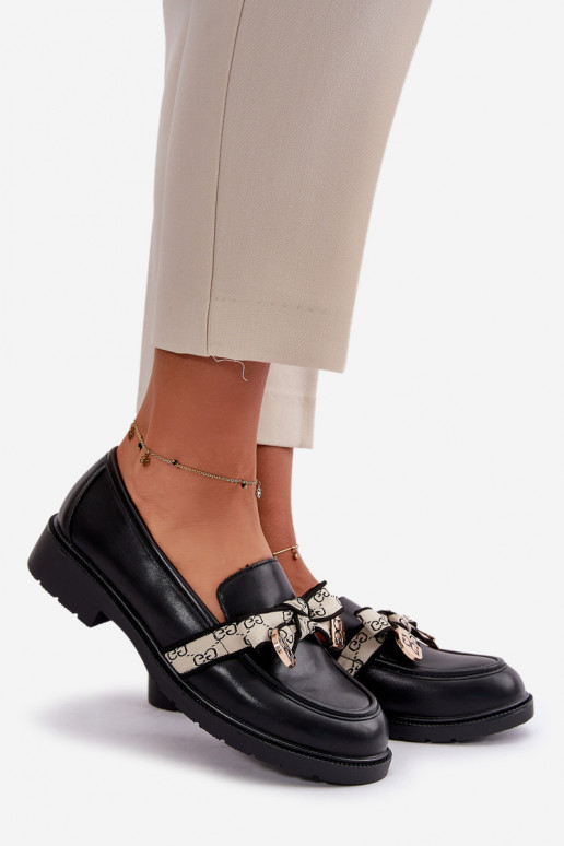 jalatsid Mokassiinid mustad S.Barski HY330 jalatsid Mokassiinid mustad S.Barski HY330