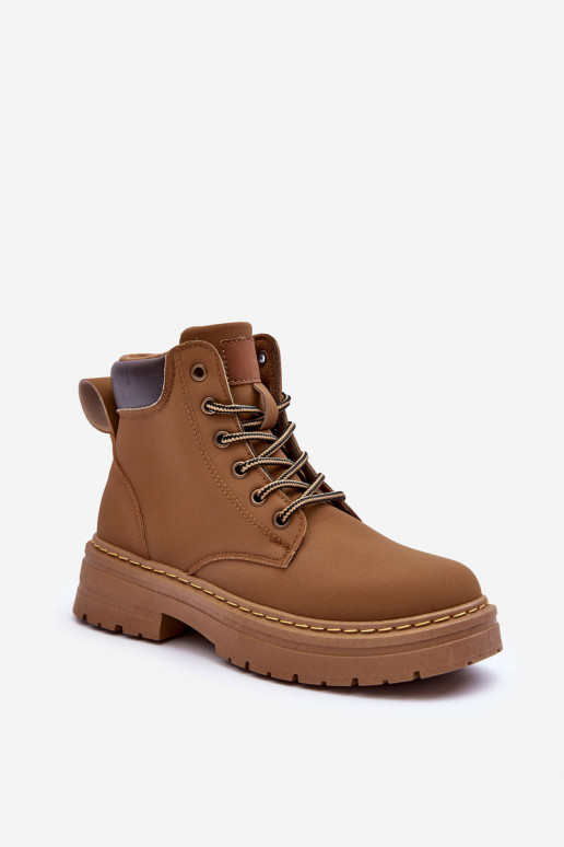 jalanõud Naiste poolsaapad voodriga beeži värvi Corbin jalanõud Naiste poolsaapad voodriga beeži värvi Corbin