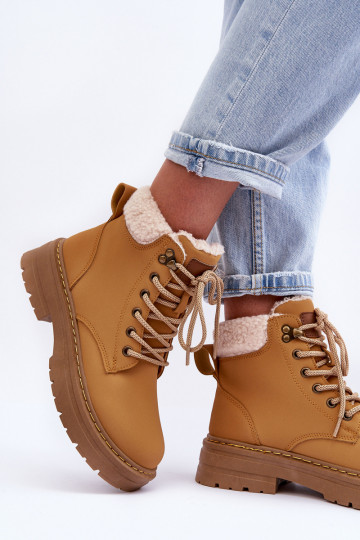 jalanõud   soojad saapad pruunid värvi Jette 2