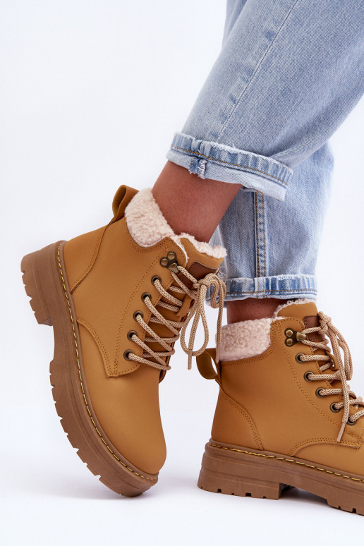 jalanõud   soojad saapad pruunid värvi Jette