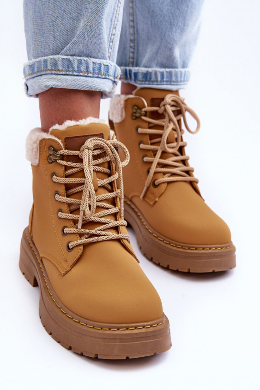 jalanõud   soojad saapad pruunid värvi Jette