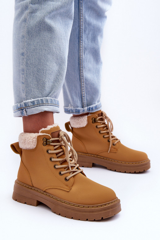 jalanõud   soojad saapad pruunid värvi Jette