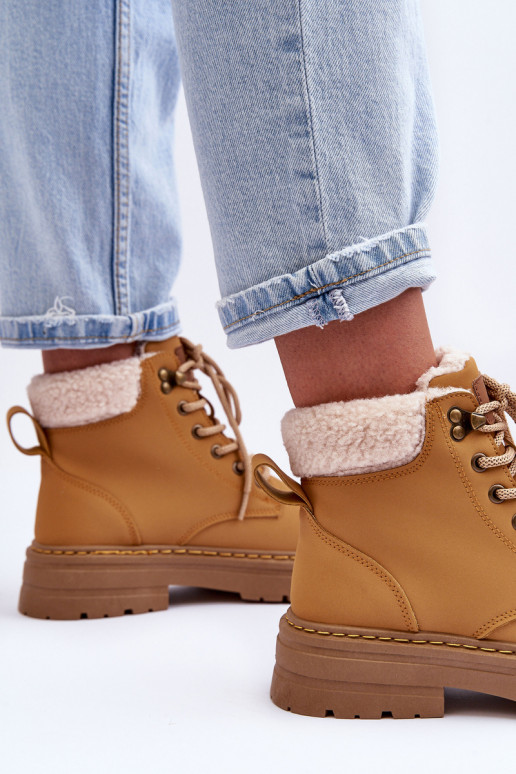 jalanõud   soojad saapad pruunid värvi Jette