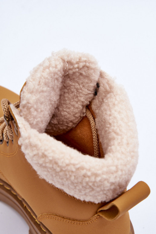 jalanõud   soojad saapad pruunid värvi Jette