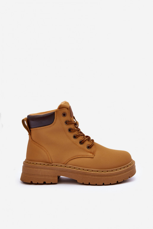 jalanõud Naiste poolsaapad voodriga pruunid värvi Corbin jalanõud Naiste poolsaapad voodriga pruunid värvi Corbin