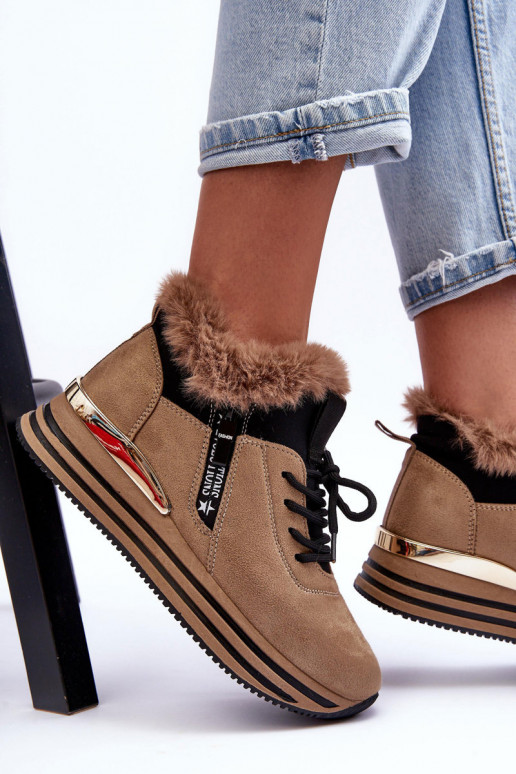 spordijalatsid platvormiga karusnahaga beeži värvi Jamarie spordijalatsid platvormiga karusnahaga beeži värvi Jamarie