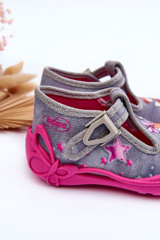 sandaalid sussid  Befado 213P137 Halli värvi-Tumeroosad värvi sandaalid sussid  Befado 213P137 Halli värvi-Tumeroosad värvi