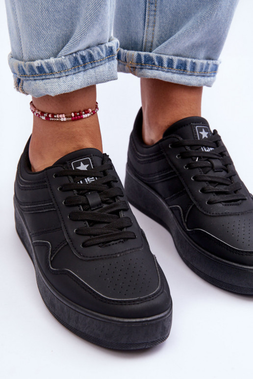 spordijalatsid   platvormiga mustad Pudina