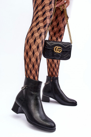 Naiste poolsaapad  mustad Rennie 2