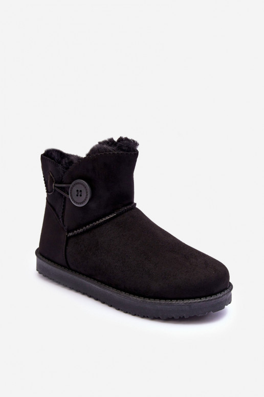 voodriga   nööpidega lumesaapad kaunistustega mustad Siriol voodriga   nööpidega lumesaapad kaunistustega mustad Siriol