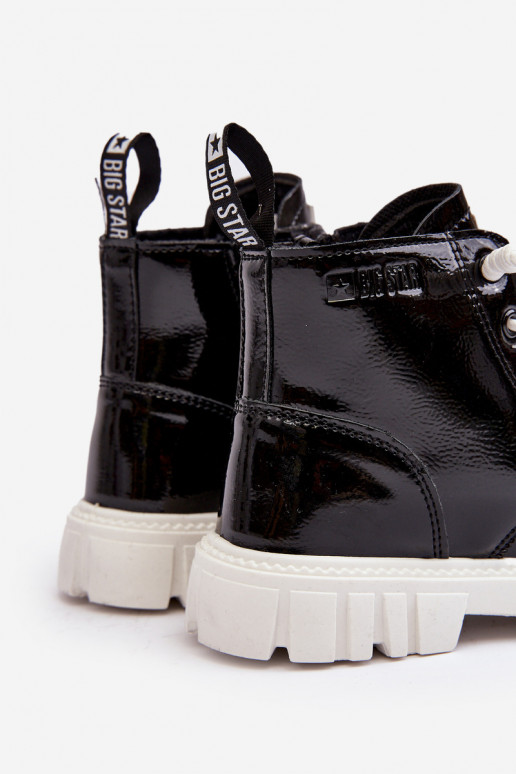 voodriga Laque Naiste poolsaapad Laste jalanõud Big Star MM374147 mustad