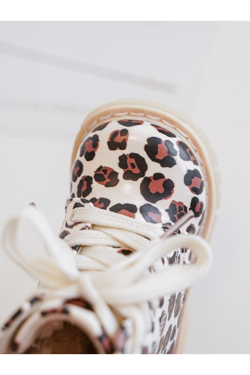 voodriga Naiste poolsaapad Laste jalanõud tõmblukuga beeži värvi-pruunid värvi Dolida