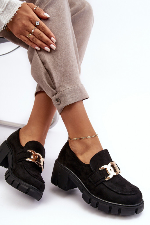 seemisnakhsed jalatsid   kaunistustega mustad Rullenes