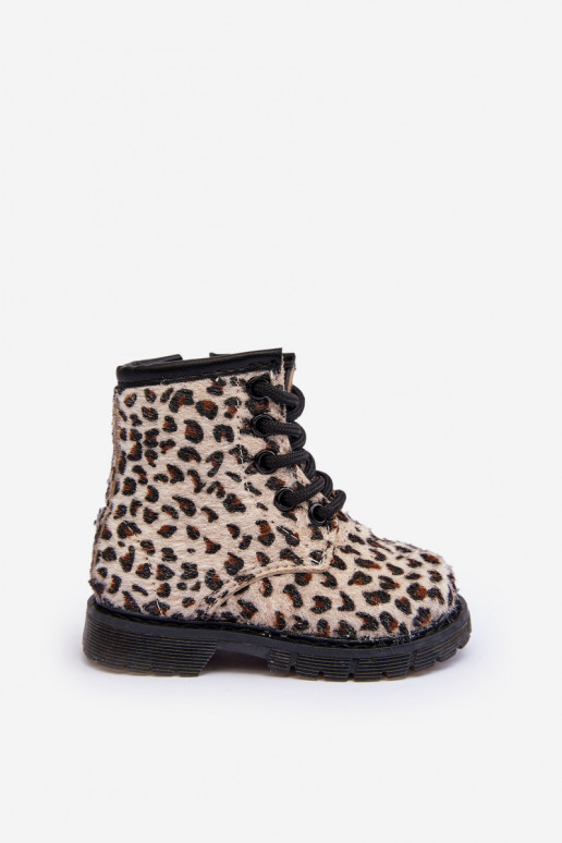 Laste jalanõud tõmblukuga beeži värvi Goopy