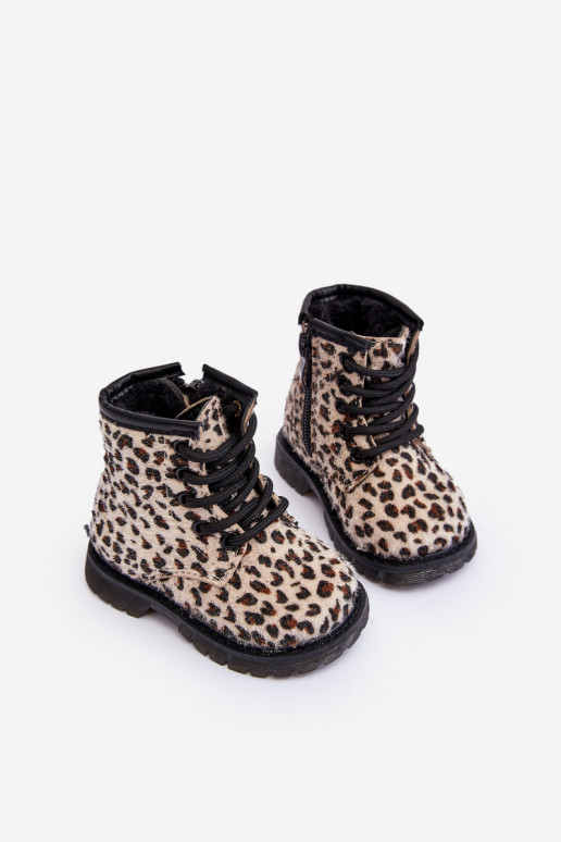 Laste jalanõud tõmblukuga beeži värvi Goopy