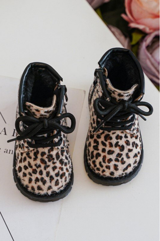 Laste jalanõud tõmblukuga beeži värvi Goopy