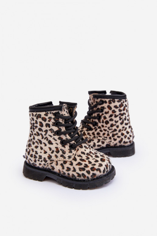 Laste jalanõud tõmblukuga beeži värvi Goopy