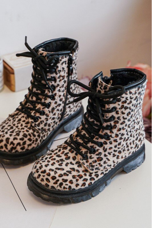 Laste jalanõud tõmblukuga beeži värvi Goopy