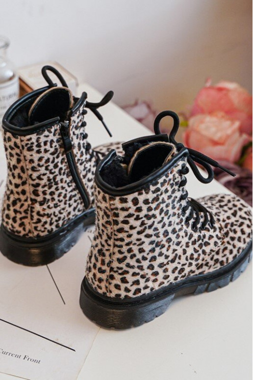 Laste jalanõud tõmblukuga beeži värvi Goopy