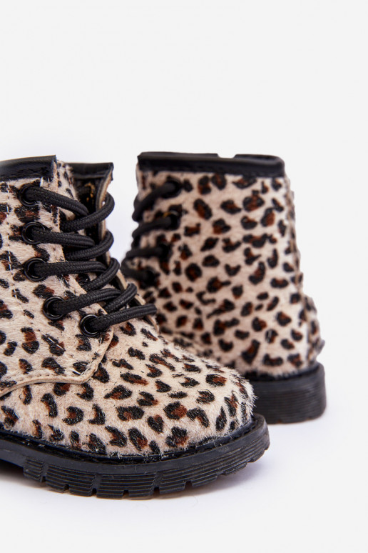 Laste jalanõud tõmblukuga beeži värvi Goopy