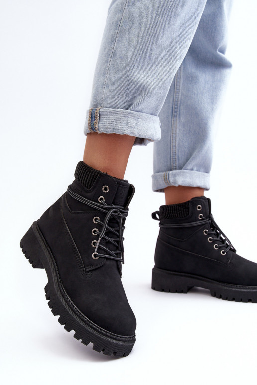 Soojad naiste saapad mustad Cross Jeans MM2R4012C Soojad naiste saapad mustad Cross Jeans MM2R4012C