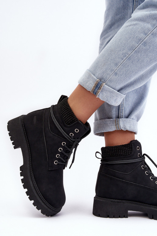 Soojad naiste saapad mustad Cross Jeans MM2R4012C Soojad naiste saapad mustad Cross Jeans MM2R4012C