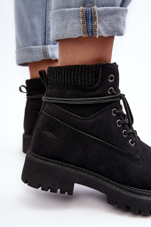 Soojad naiste saapad mustad Cross Jeans MM2R4012C Soojad naiste saapad mustad Cross Jeans MM2R4012C