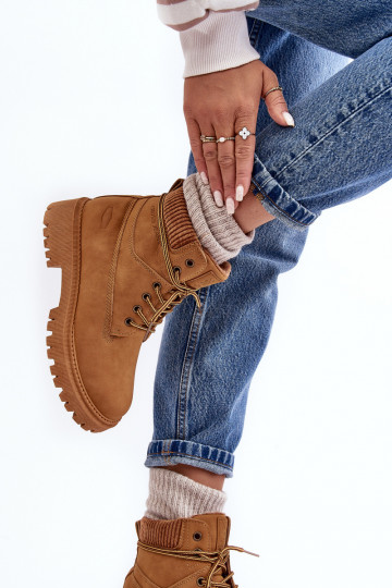 Soojad naiste saapad pruunid värvi Cross Jeans MM2R4011C 2