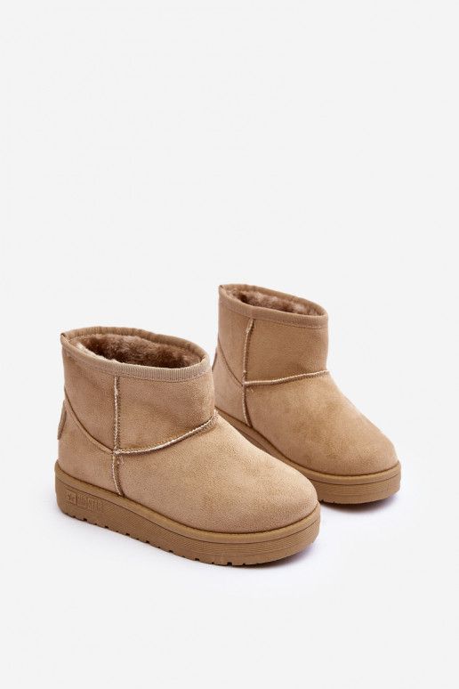 Nööpidega lumesaapad voodriga beeži värvi Big Star MM374056