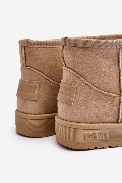 Nööpidega lumesaapad voodriga beeži värvi Big Star MM374056