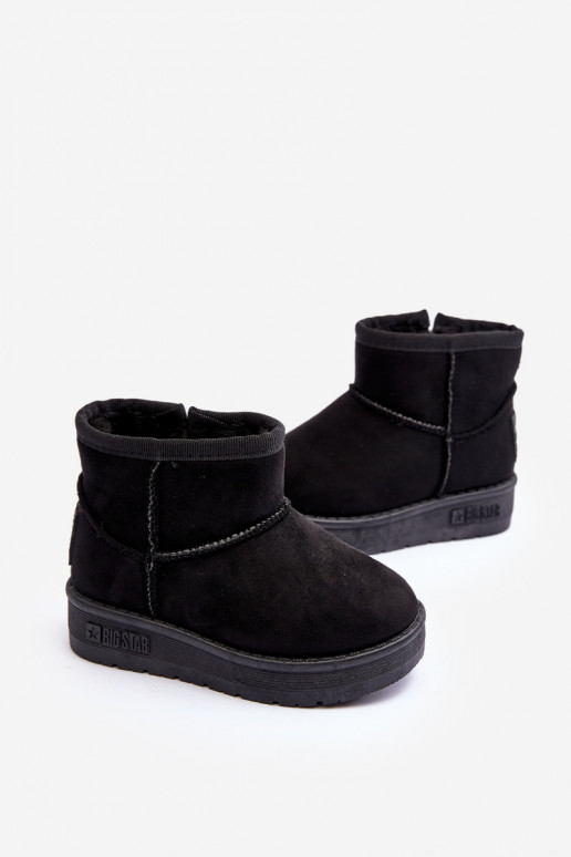 Nööpidega lumesaapad voodriga tõmblukuga mustad Big Star MM374100