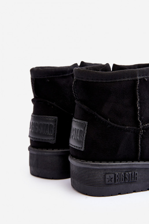 Nööpidega lumesaapad voodriga tõmblukuga mustad Big Star MM374100