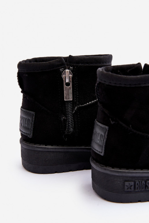 Nööpidega lumesaapad voodriga tõmblukuga mustad Big Star MM374100