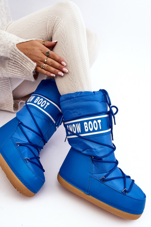 nööpidega lumesaapad Sinist värvi Venila nööpidega lumesaapad Sinist värvi Venila