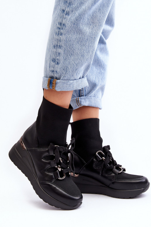 Naiste poolsaapad   mustad Helladina Naiste poolsaapad   mustad Helladina