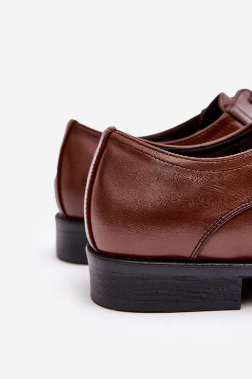 jalatsid pruunid värvi Harene