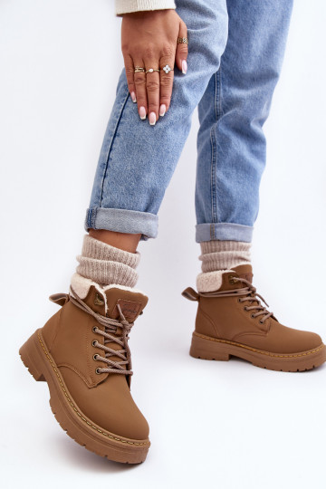 jalanõud     soojad saapad pruunid värvi Lynnvia 2