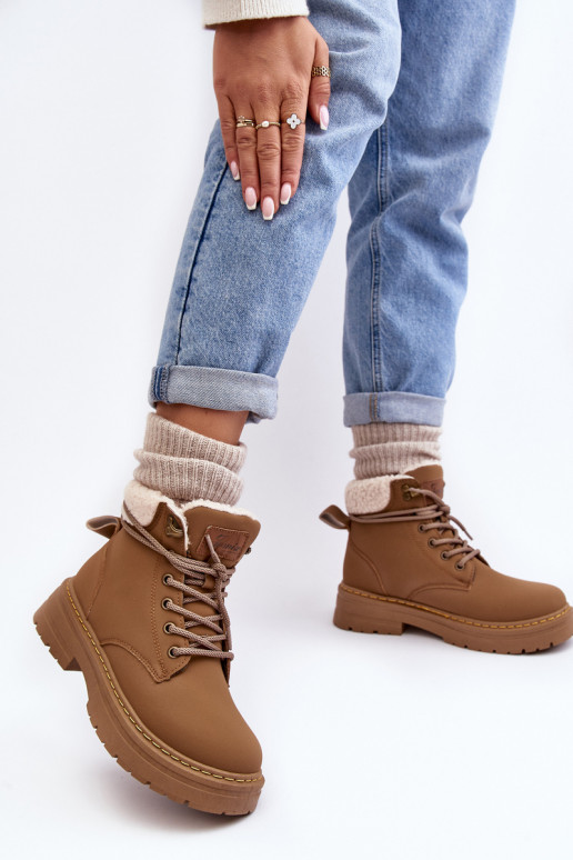 jalanõud     soojad saapad pruunid värvi Lynnvia jalanõud     soojad saapad pruunid värvi Lynnvia