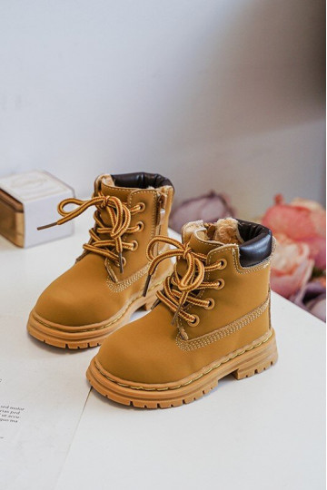 Laste jalanõud jalanõud tõmblukuga pruunid värvi Bansi 2