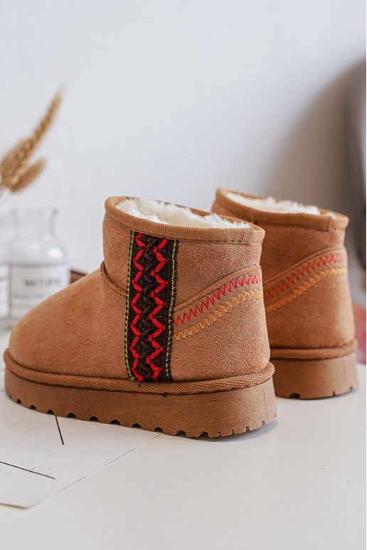 nööpidega lumesaapad Naiste poolsaapad voodriga Laste jalanõud pruunid värvi Leonora nööpidega lumesaapad Naiste poolsaapad voodriga Laste jalanõud pruunid värvi Leonora