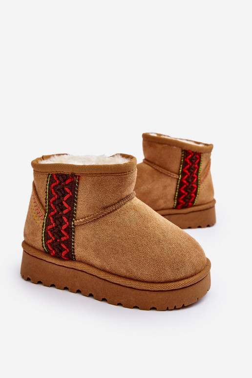 nööpidega lumesaapad Naiste poolsaapad voodriga Laste jalanõud pruunid värvi Leonora nööpidega lumesaapad Naiste poolsaapad voodriga Laste jalanõud pruunid värvi Leonora