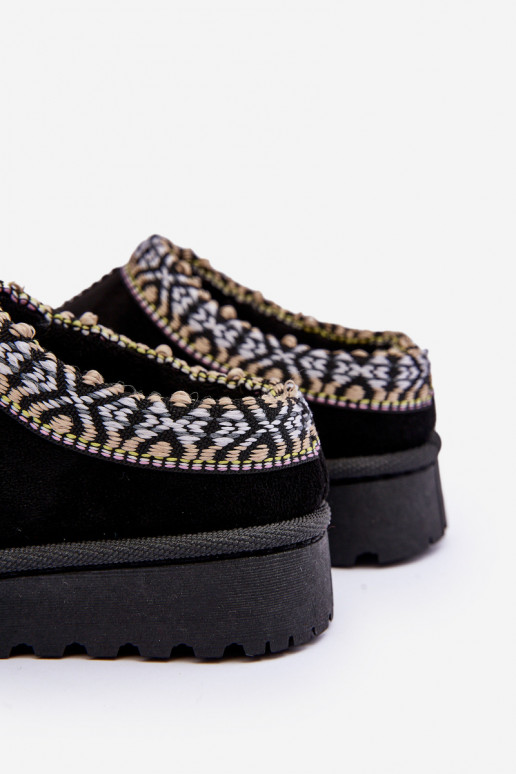 Plätud Laste jalanõud  voodriga mustad Olivane Plätud Laste jalanõud  voodriga mustad Olivane